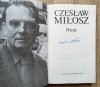 Czesław Miłosz Poezje / z autografem Czesława Miłosza